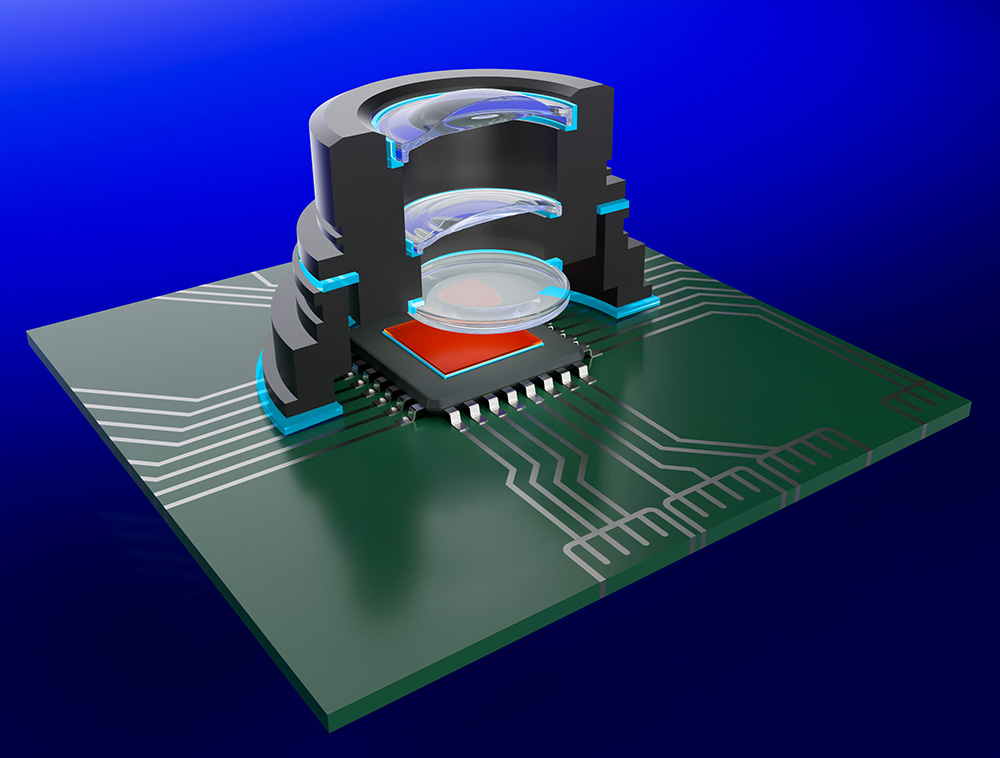 Lens Bonding in endoscopes