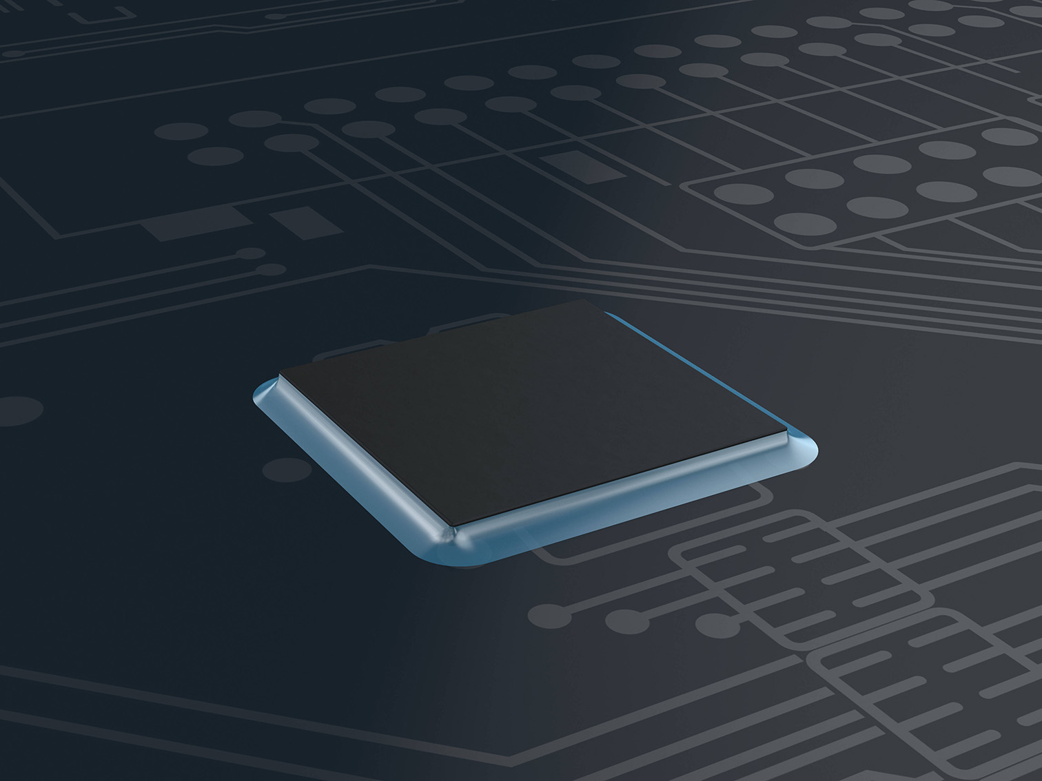 Adhesive is used for underfill applications